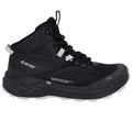 Black-Charcoal-Cool Grey - Lifestyle - Hi-Tec Mens Fuse Trail Waterproof Mid Cut Trainers