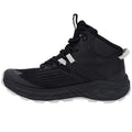 Black-Charcoal-Cool Grey - Pack Shot - Hi-Tec Mens Fuse Trail Waterproof Mid Cut Trainers