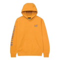 Yellow - Front - Caterpillar Mens Trademark Banner Hoodie