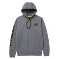 Dark Grey - Front - Caterpillar Mens Logo Hoodie