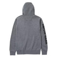 Dark Grey - Back - Caterpillar Mens Logo Hoodie