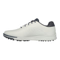 Natural-Grey - Back - Skechers Mens Go Golf Tempo Golf Shoes