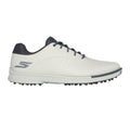 Natural-Grey - Side - Skechers Mens Go Golf Tempo Golf Shoes