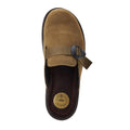 Taupe - Lifestyle - Base London Mens Taurus Suede Slip-on Mules