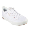 White - Front - Skechers Womens-Ladies Arcade - Meet Ya There Arch Fit Trainers