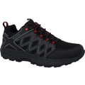 Black-Castle Rock - Front - Hi-Tec Mens Diamonde Low Walking Shoes