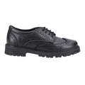 Black - Lifestyle - Hush Puppies Girls Maxine Leather School Shoes