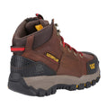 Clay - Back - Caterpillar Mens Navigator Leather Mid Cut Safety Boots