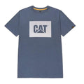 Coronet Blue - Front - Caterpillar Mens Graphic Print T-Shirt