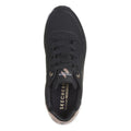 Black - Lifestyle - Skechers Girls Uno Gen1 - Shimmer Trainers