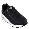 Black - Front - Skechers Girls Uno Gen1 - Shimmer Trainers