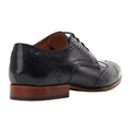 Black - Back - Base London Mens Barbera Leather Brogues