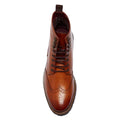 Tan - Lifestyle - Base London Mens Boone Leather Boots