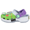 Blue Grey - Pack Shot - Crocs Childrens-Kids Classic Buzz Lightyear Toy Story Clogs