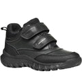 Black - Front - Geox Boys J Simbyos B ABX School Shoes