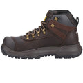 Brown - Pack Shot - Caterpillar Unisex Adult Pneumatic 2.0 Leather Safety Boots