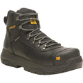 Black - Front - Caterpillar Unisex Adult Pneumatic 2.0 Leather Safety Boots