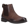 Brown - Front - Cotswold Mens Gretton Leather Boots