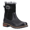 Black - Front - Cotswold Womens-Ladies Kemerton Suede Ankle Boots