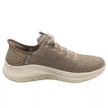 Taupe - Side - Skechers Mens Arch Fit 2.0 Look Ahead Shoes