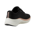 Black-Rose Gold - Back - Skechers Womens-Ladies 2.0 The Distance Glow Arch Fit Shoes