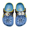 Blue-Yellow - Close up - Crocs Childrens-Kids Classic Despicable Me Clogs