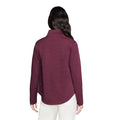 Burgundy-Pink - Back - Skechers Womens-Ladies Gowalk Shine Jacket