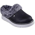 Black - Front - Skechers Womens-Ladies Keepsakes Lite Cozy Blend Slippers