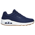 Navy - Lifestyle - Skechers Mens Uno Stand On Air Lace Up Sports Trainers