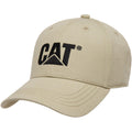 Khaki Green - Front - Caterpillar Trademark Baseball Cap