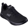 Black - Front - Skechers Mens Go Walk Flex Vespid Trainers