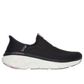 Black-Pink - Back - Skechers Womens-Ladies D´Lux Walker 2.0 Swave Shoes