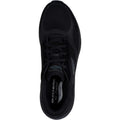 Black - Pack Shot - Skechers Mens 2.0 The Keep Patent Leather Arch Fit Trainers