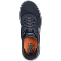 Charcoal-Orange - Pack Shot - Skechers Mens 2.0 Simplicity 2 Arch Fit Trainers