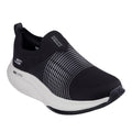 Black-White - Front - Skechers Womens-Ladies Go Walk Max Walker Sally Trainers