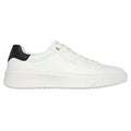 White - Side - Skechers Mens Court Break Suit Trainers