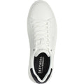 White - Pack Shot - Skechers Mens Court Break Suit Trainers