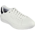 White - Front - Skechers Mens Court Break Suit Trainers