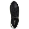 Black - Pack Shot - Skechers Mens Court Break Suit Trainers