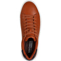 Cognac - Pack Shot - Skechers Mens Court Break Suit Trainers