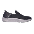 Dark Grey - Side - Skechers Mens Go Walk Flex Hands Free Shoes