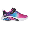 Black-Multicoloured - Back - Skechers Girls Cruisers Rainbow Trainers