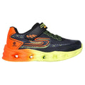 Black-Multicoloured - Back - Skechers Boys S-Lights Vortex 2.0 Quantroid Trainers