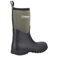 Green - Back - Cotswold Womens-Ladies Ashmead Neoprene Wellington Boots