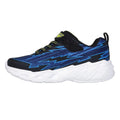 Black-Blue - Back - Skechers Boys Light Storm 2.0 Bolt-Brights Trainers