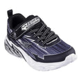 Black-Grey - Front - Skechers Boys Light Storm 2.0 Bolt-Brights Trainers