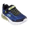 Black-Blue - Front - Skechers Boys Light Storm 2.0 Bolt-Brights Trainers