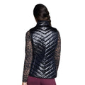 Black - Back - Skechers Womens-Ladies Go Shield Shine Gilet