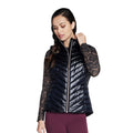 Black - Front - Skechers Womens-Ladies Go Shield Shine Gilet