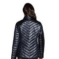 Black - Back - Skechers Womens-Ladies Go Shield Shine Jacket